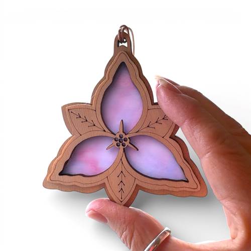 Trillium Mini Suncatchers