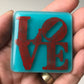Glass Magnet - LOVE