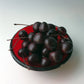 Enameled Glass Bowl - Pomegranate