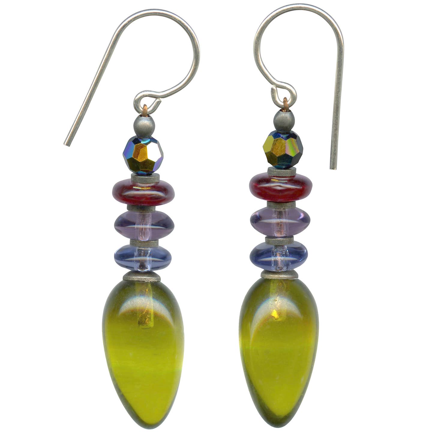 Stacked Drop Earrings