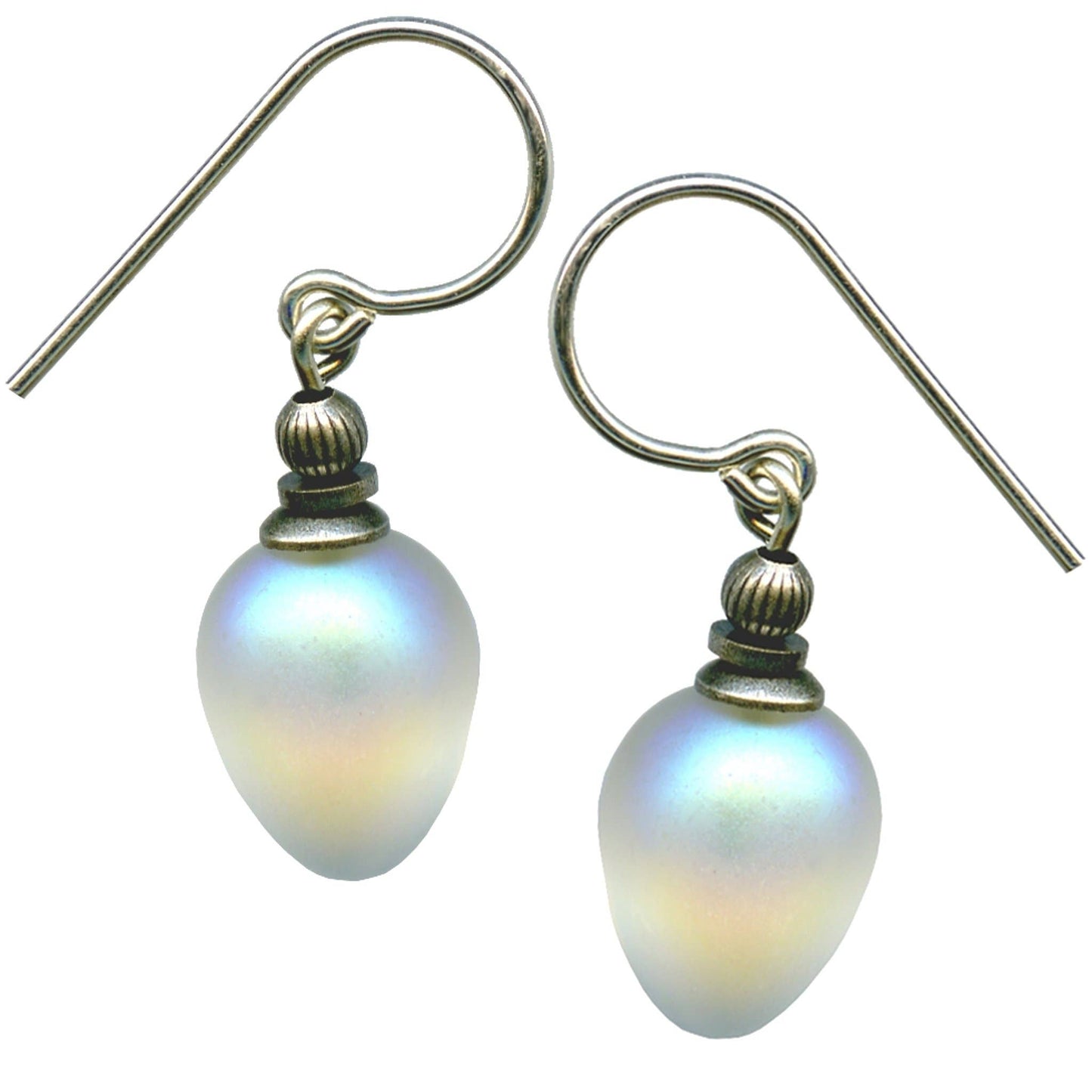 Mini Berry Glass Drop Earrings