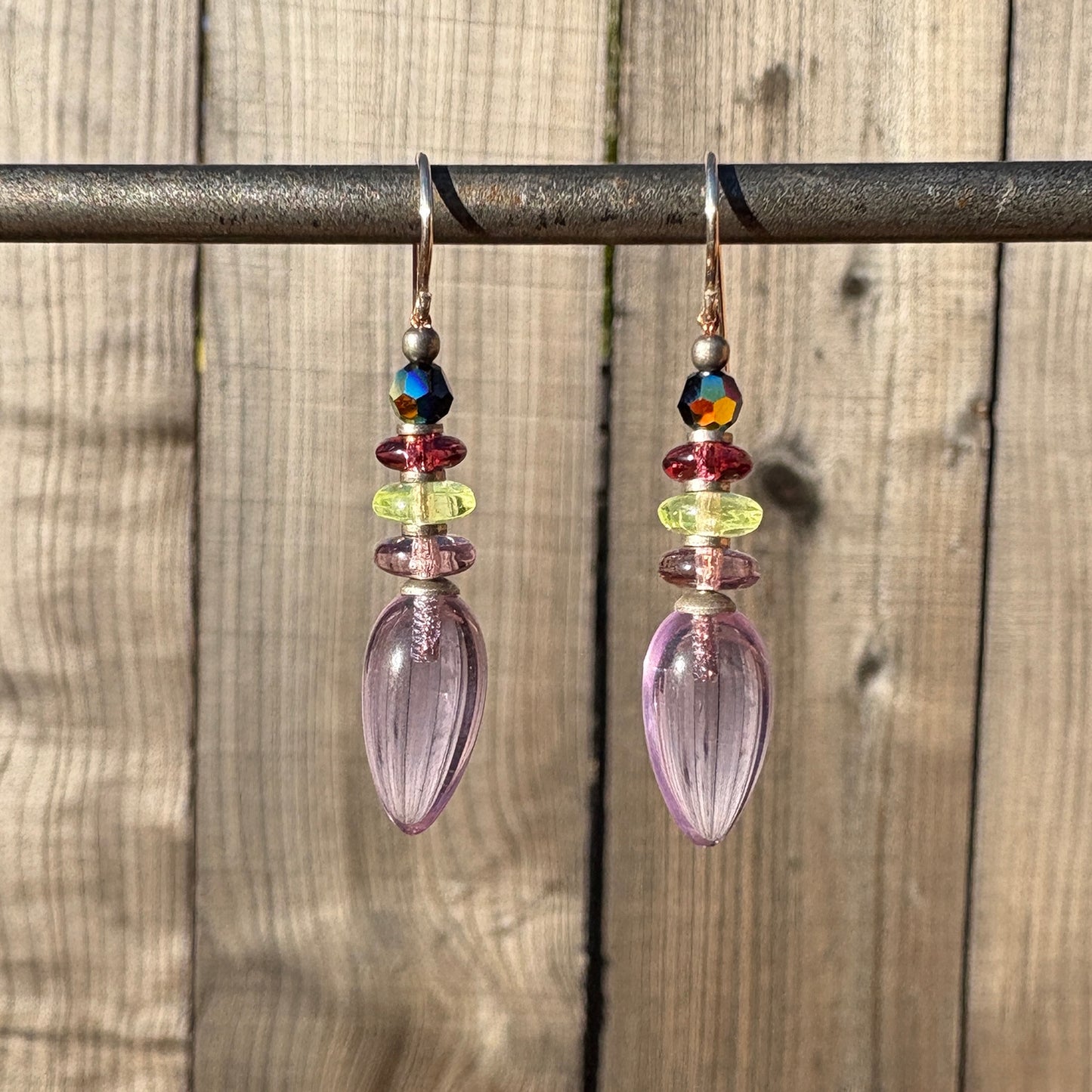 Stacked Drop Earrings