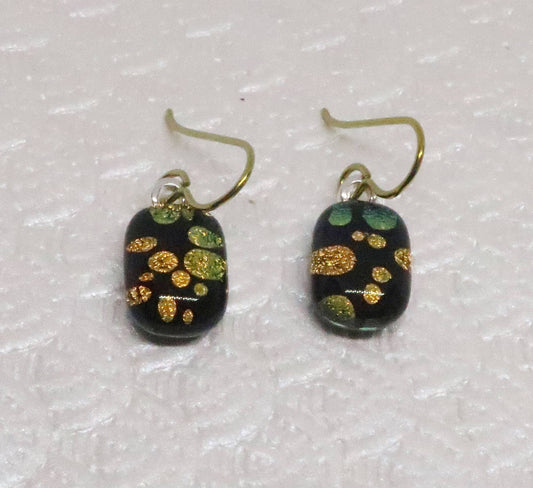 Spots and Dots Oval Earrings