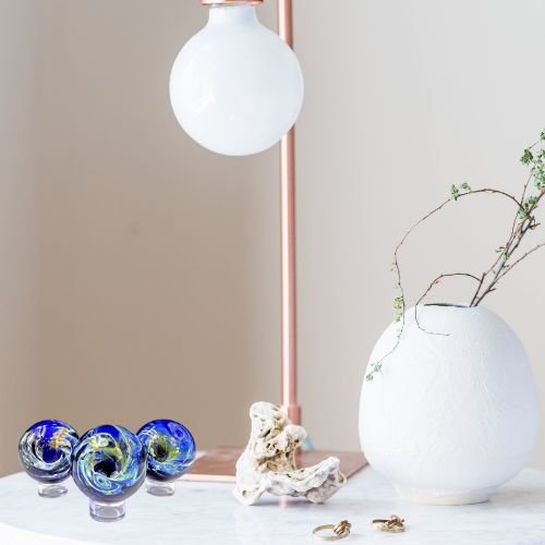 Starry Night Glass Marble