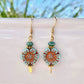 Flower Earrings - Asst Colors