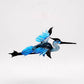 Flying Blue Heron - Glass