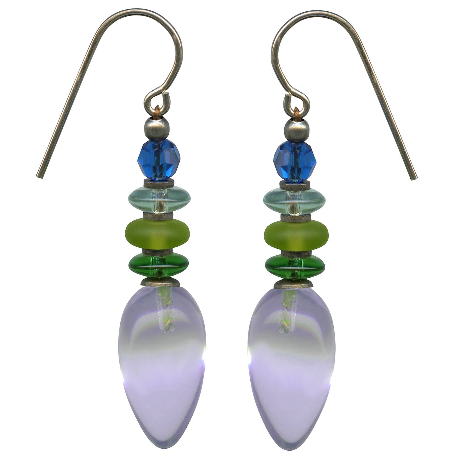 Stacked Drop Earrings