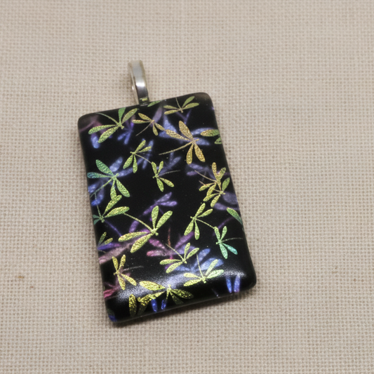 Double-Layer Dragonfly Pendant