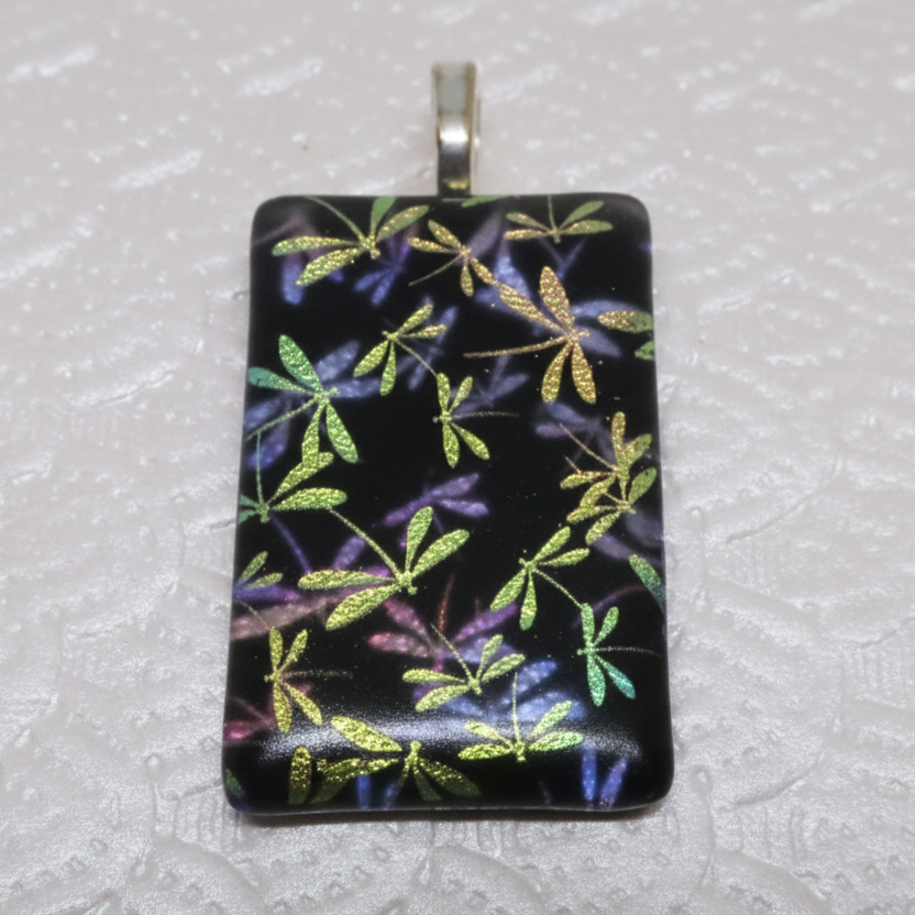 Double-Layer Dragonfly Pendant