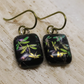 Double-Layer Dragonfly Earrings