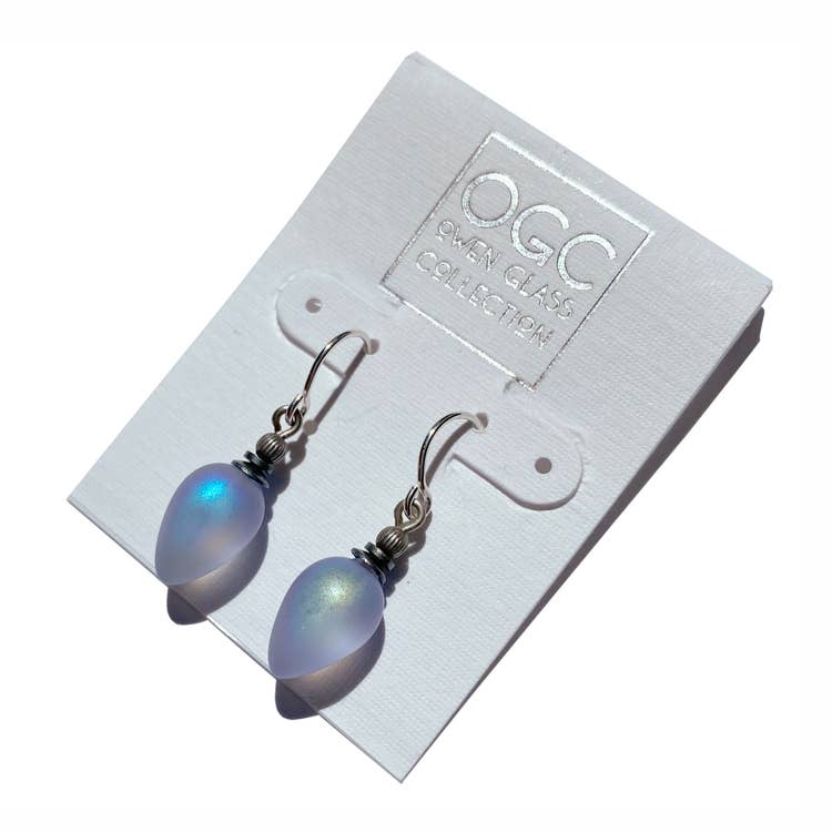 Mini Berry Glass Drop Earrings