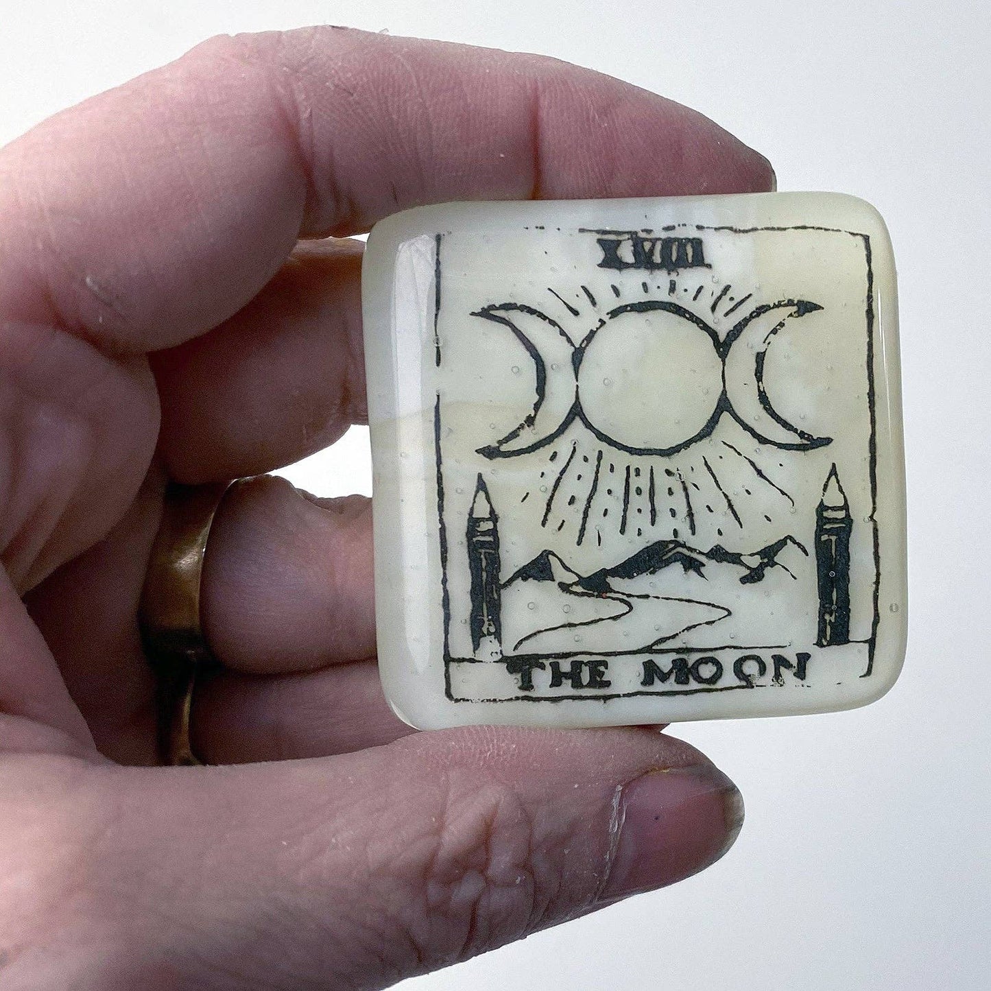 Glass Magnet - Tarot Card