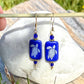 Etched Turtle Earrings