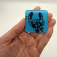 Glass Magnet - Lucky 13 Horseshoe