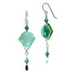 Circle-Square Earrings