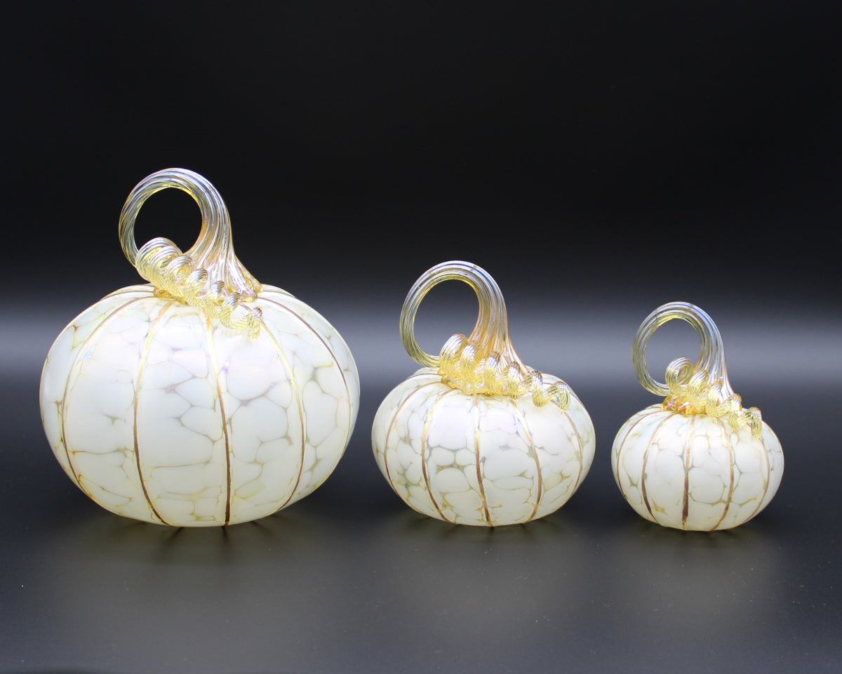 Ivory Pumpkins + Gourds